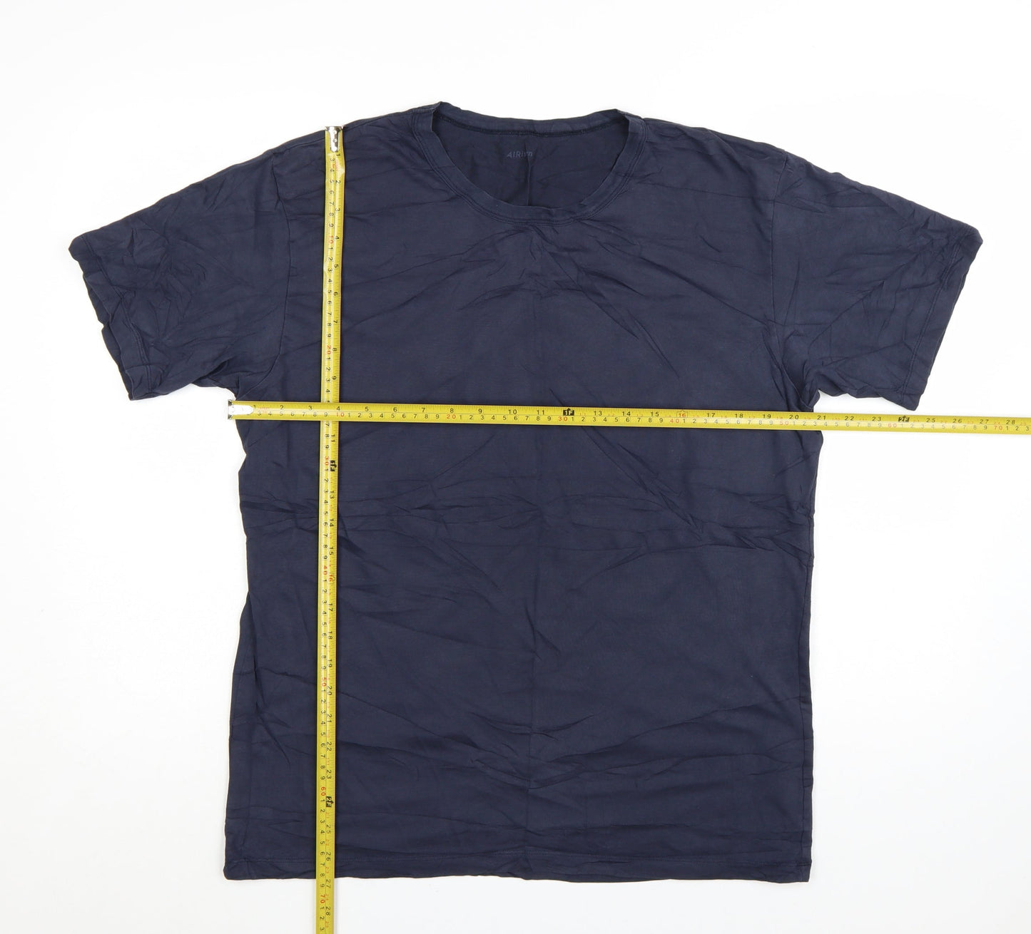 Uniqlo Men’s Blue AIRism Crew Neck Short Sleeve T-Shirt Size L