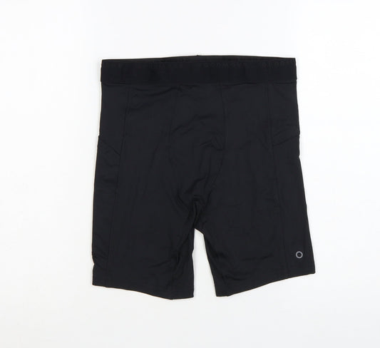 Marks and Spencer Goodmove Men's Black M Compression Gym Shorts