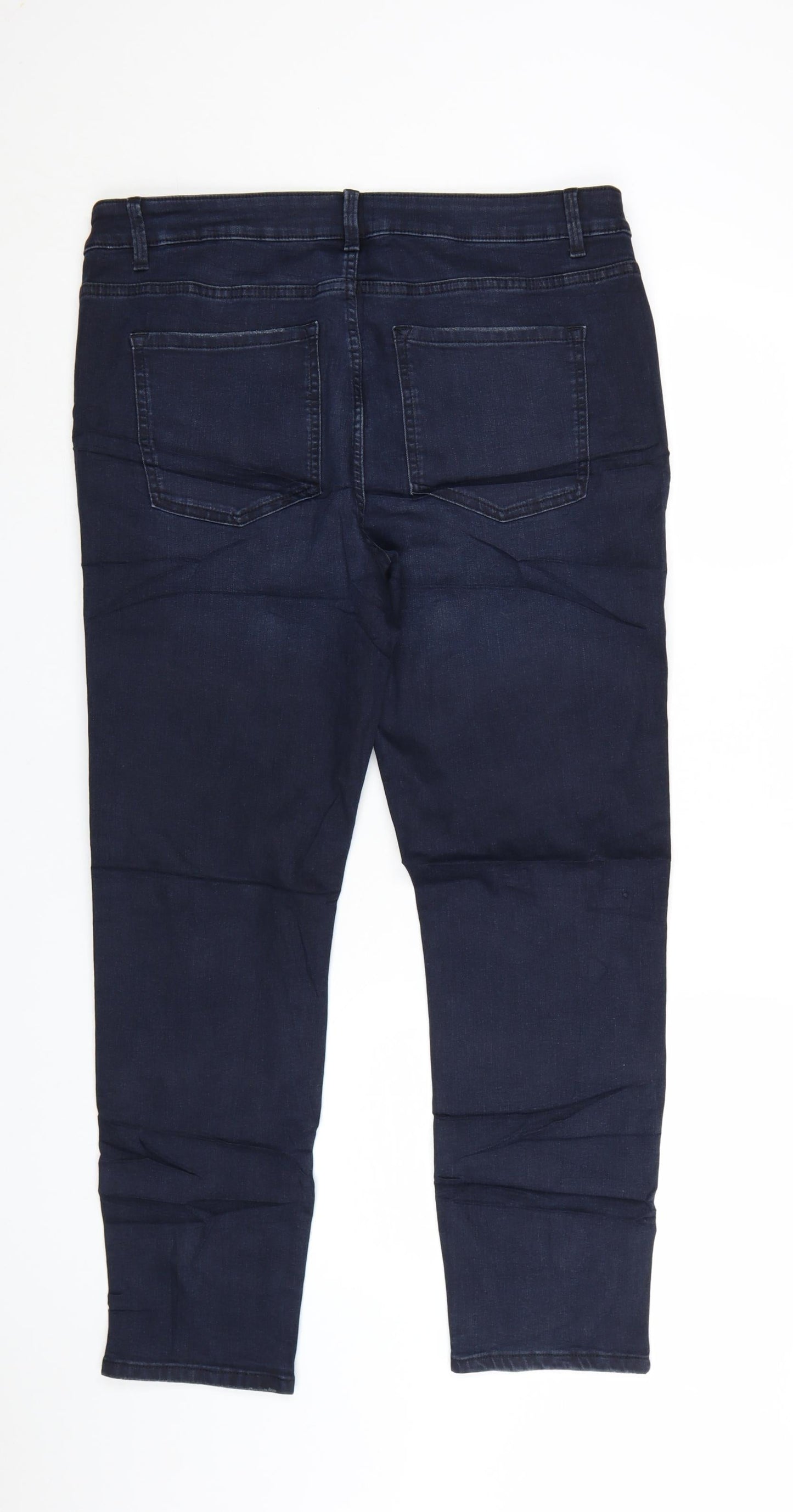 Marks and Spencer The Lily Women's Blue Slim Fit Jeans Size 18 Regular