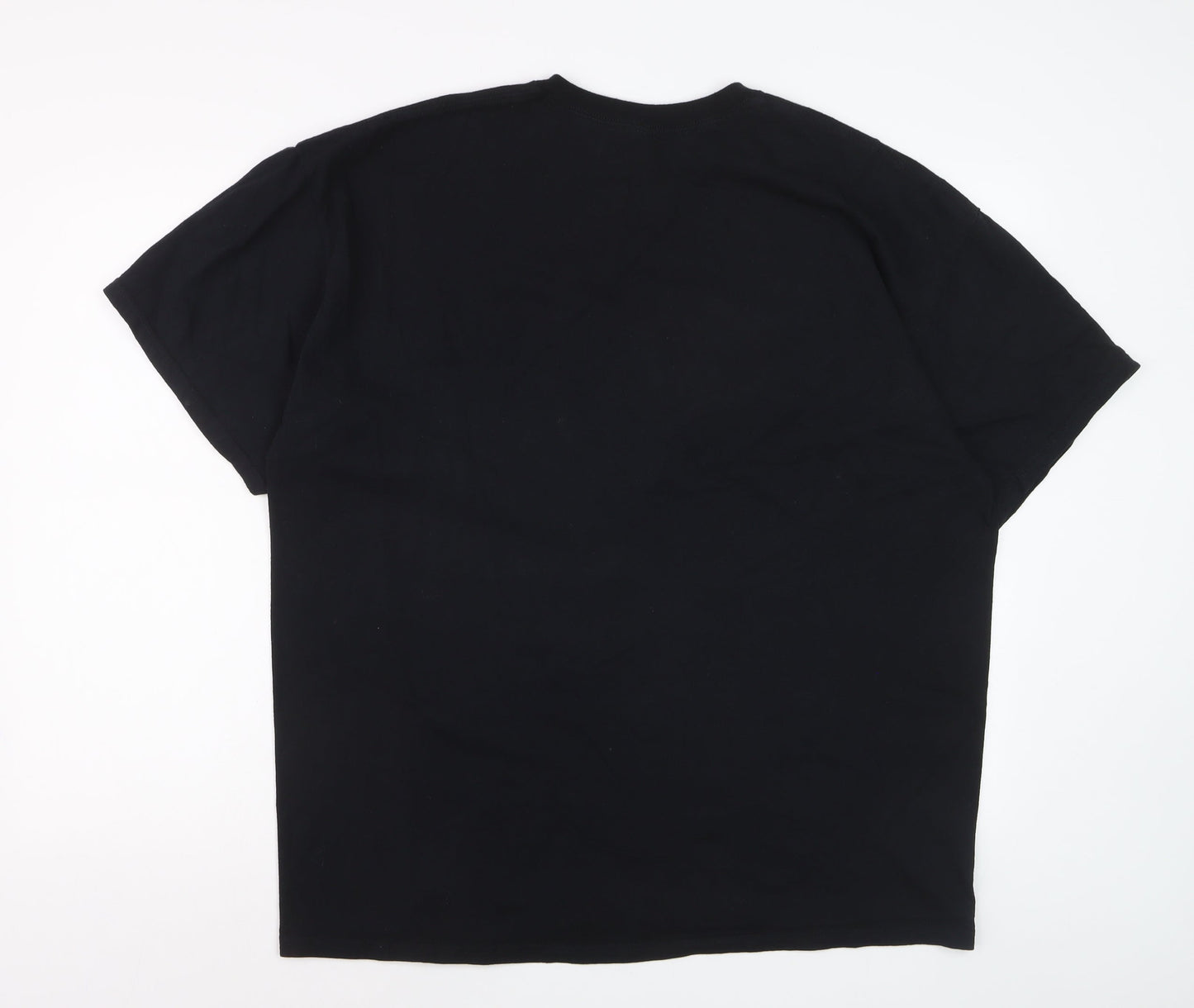 Bon Jovi Men's Black 2XL Band Graphic Short Sleeve T-Shirt