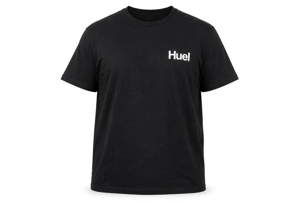Huel Men’s Black Cotton Stretch Crew Neck T-Shirt XXL
