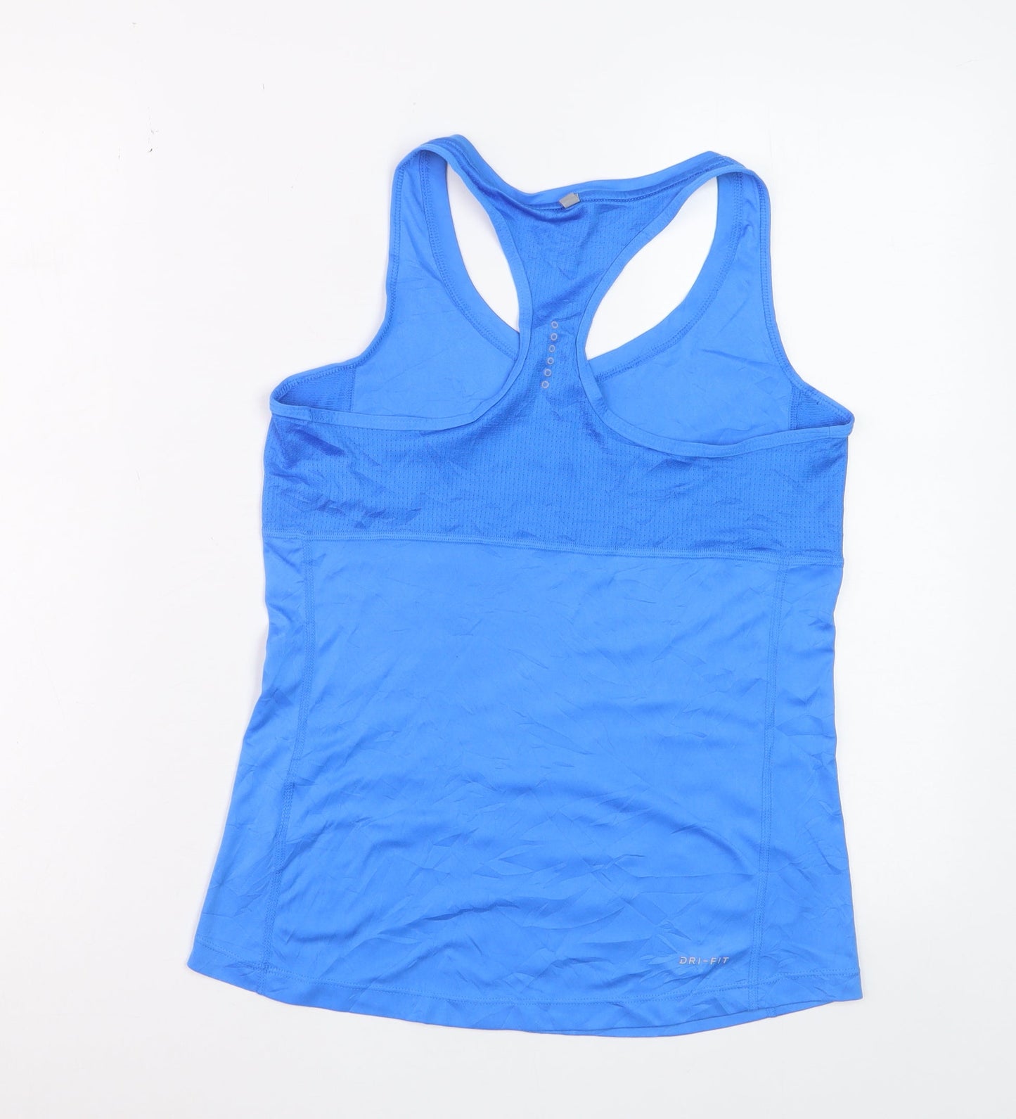Nike Women's Blue Dri-FIT Running Tank Top Size M Regular Fit