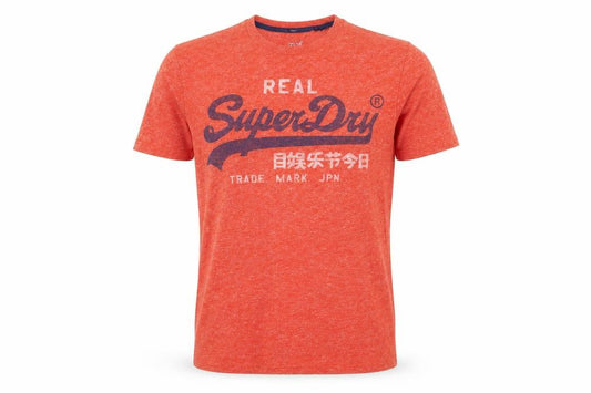 Superdry Vintage Mens Red Graphic Print T-Shirt Size S