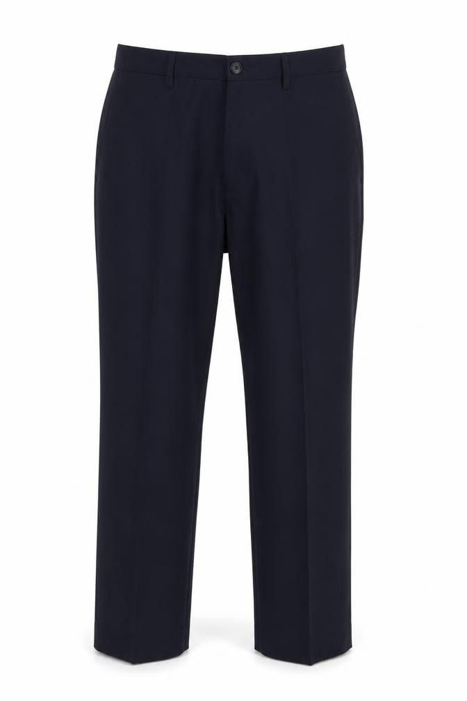 Marks and Spencer Men's Black Regular Fit Dress Trousers 34W 29L