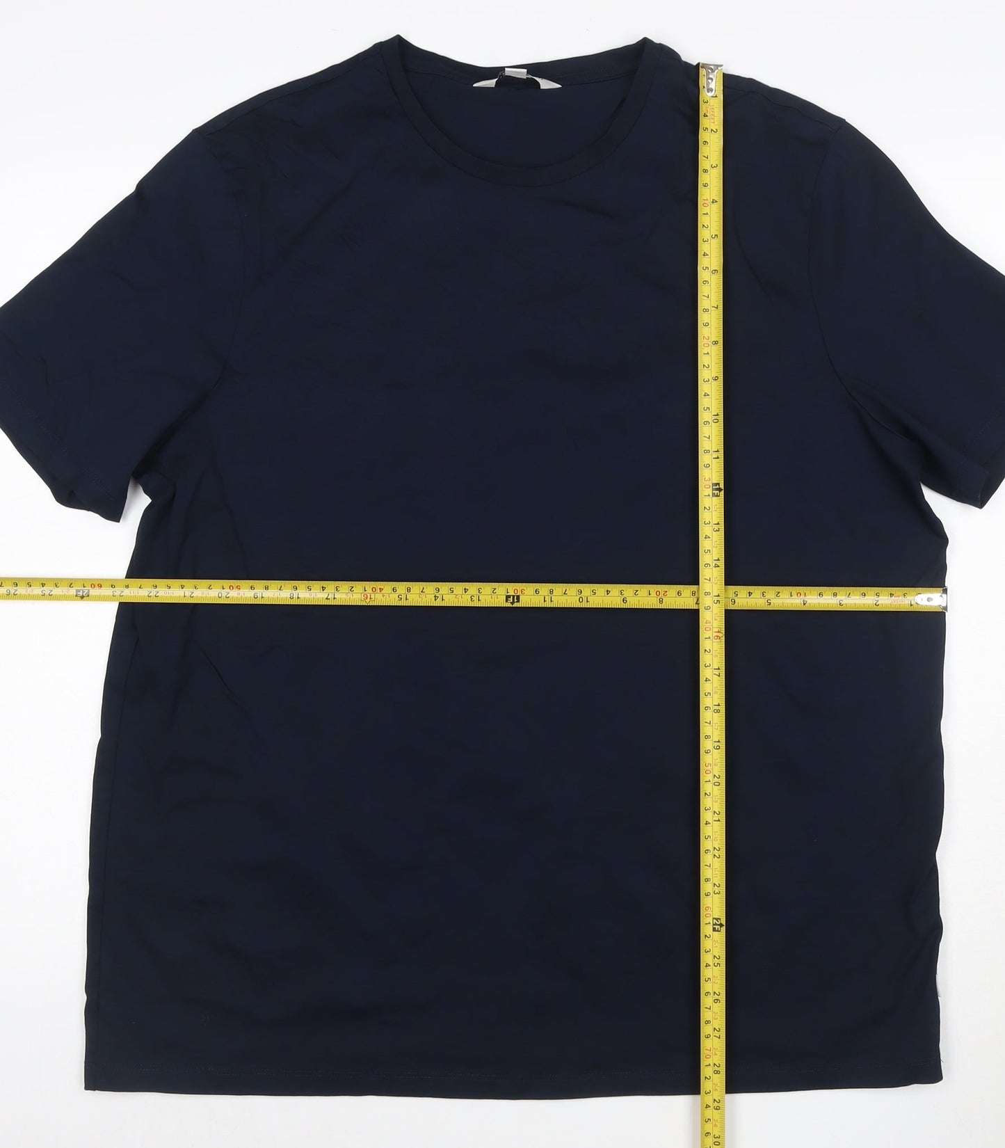 Marks and Spencer Men’s Blue 2XL Supima Cotton Crew Neck T-Shirt