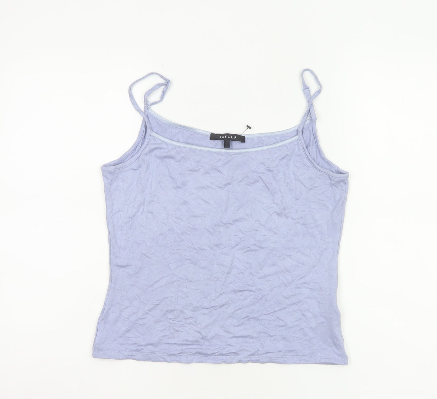 Jaeger Womens Purple Viscose Camisole Tank Top Size M