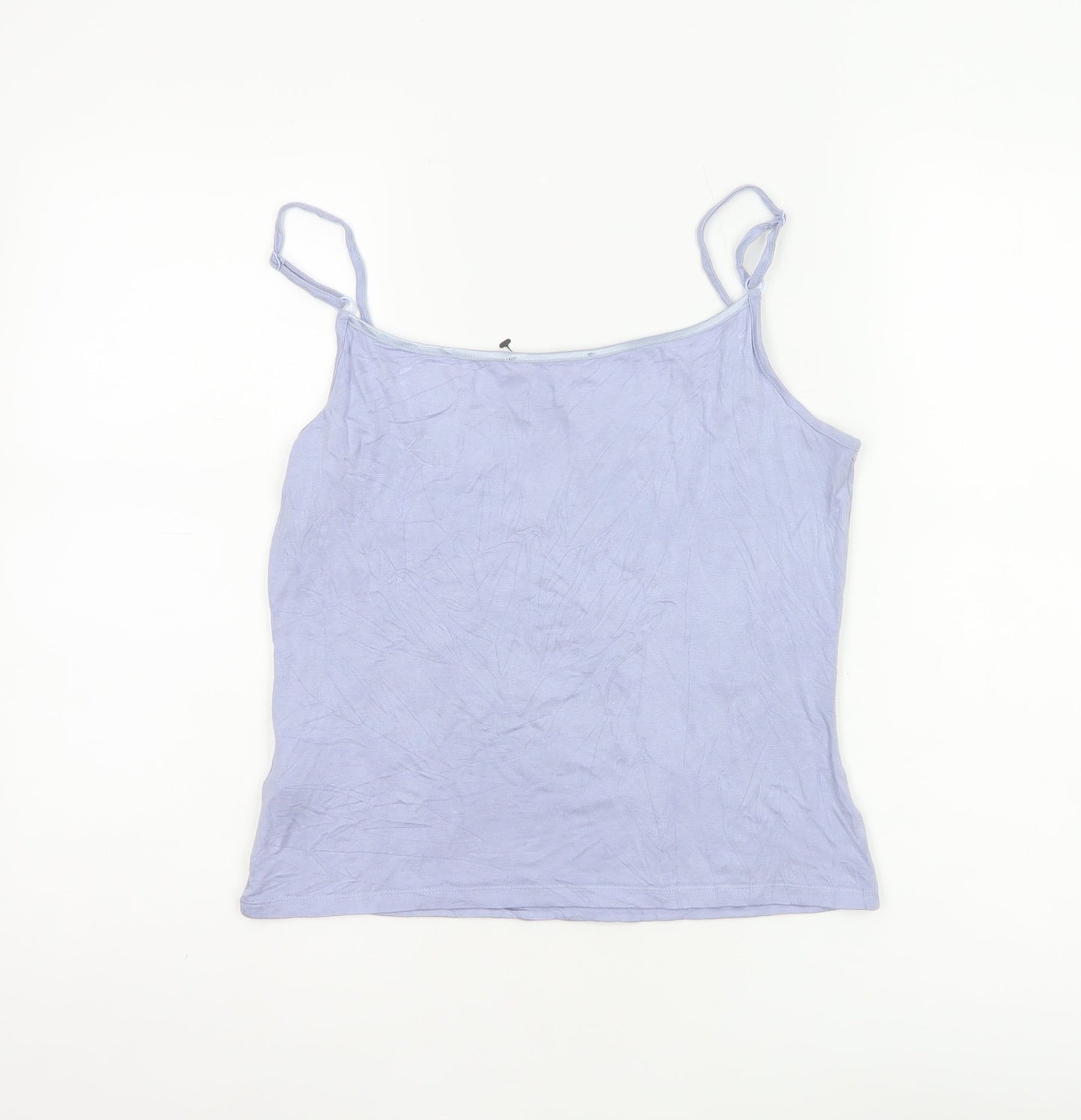 Jaeger Womens Purple Viscose Camisole Tank Top Size M