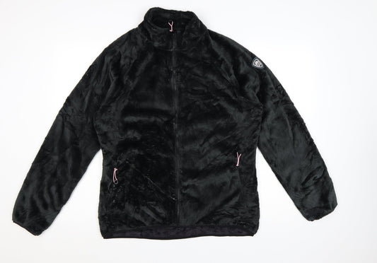 Trespass Women Black XL Soft Fleece Full Zip Jacket