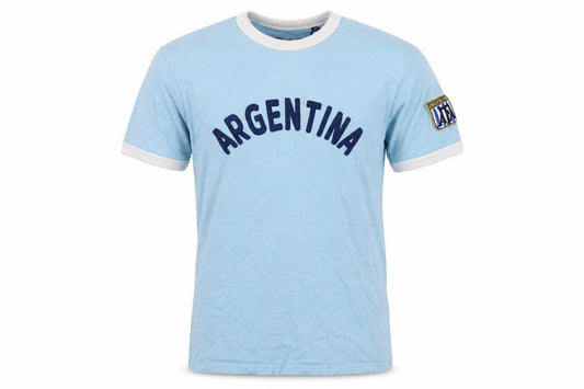 Superdry Men’s Blue Argentina Retro Graphic T-Shirt XS
