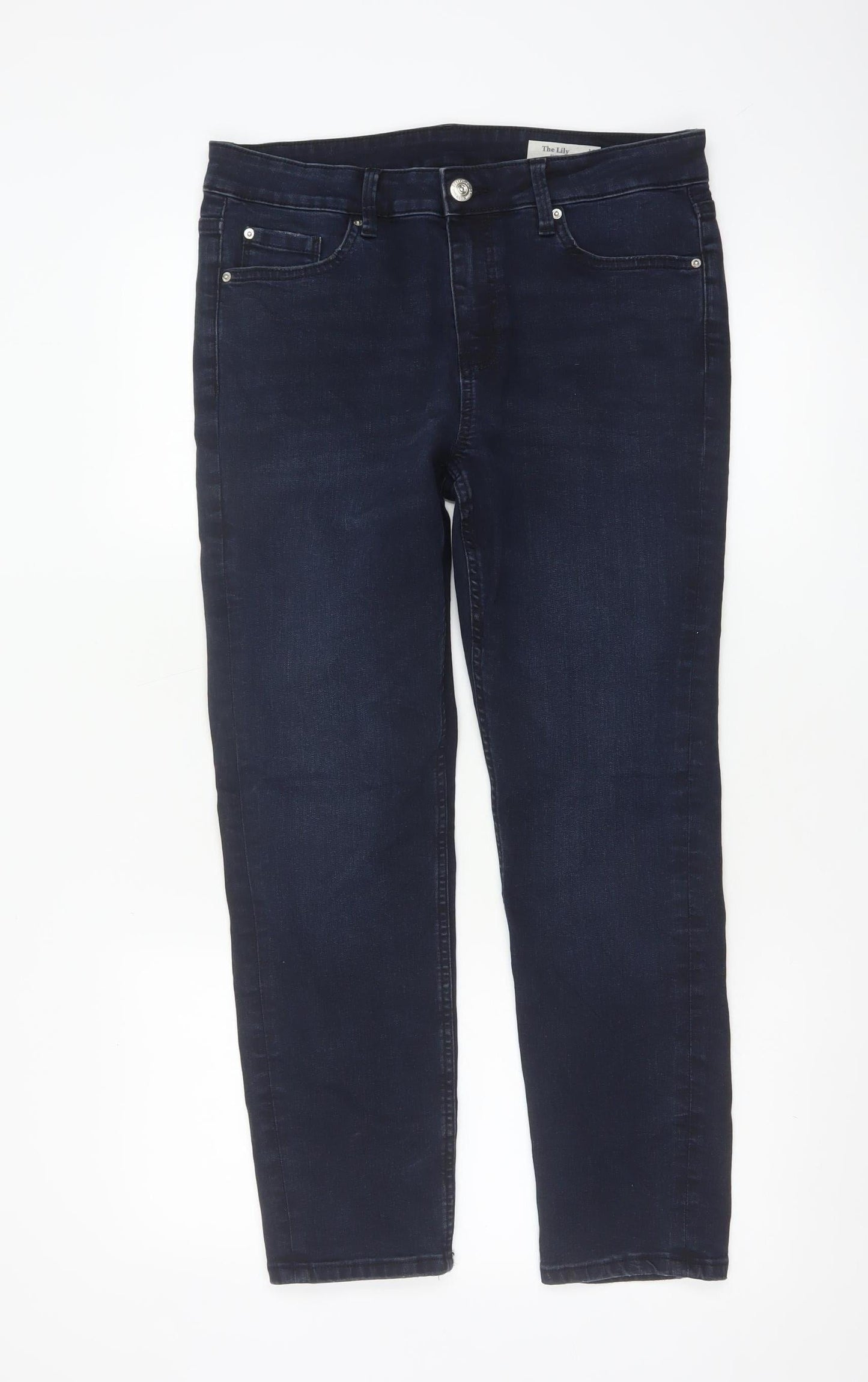 Marks and Spencer Women’s Blue Slim Jeans Size 14 Short