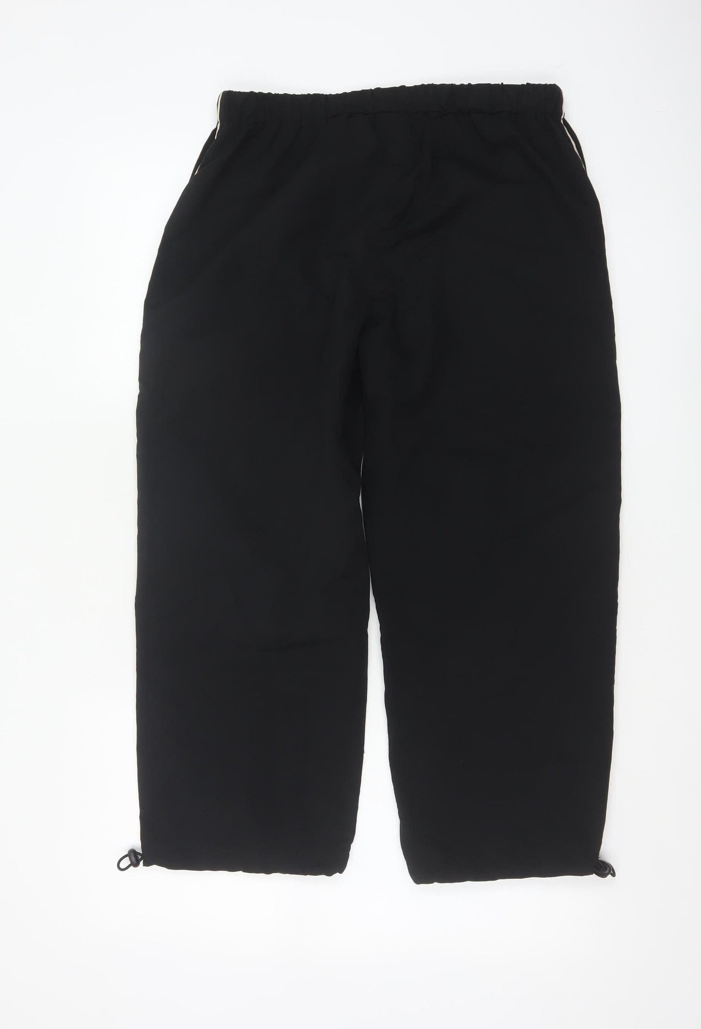 Keywest Womens Black Size 12 Cargo Jogger Trousers with Elastic Waist