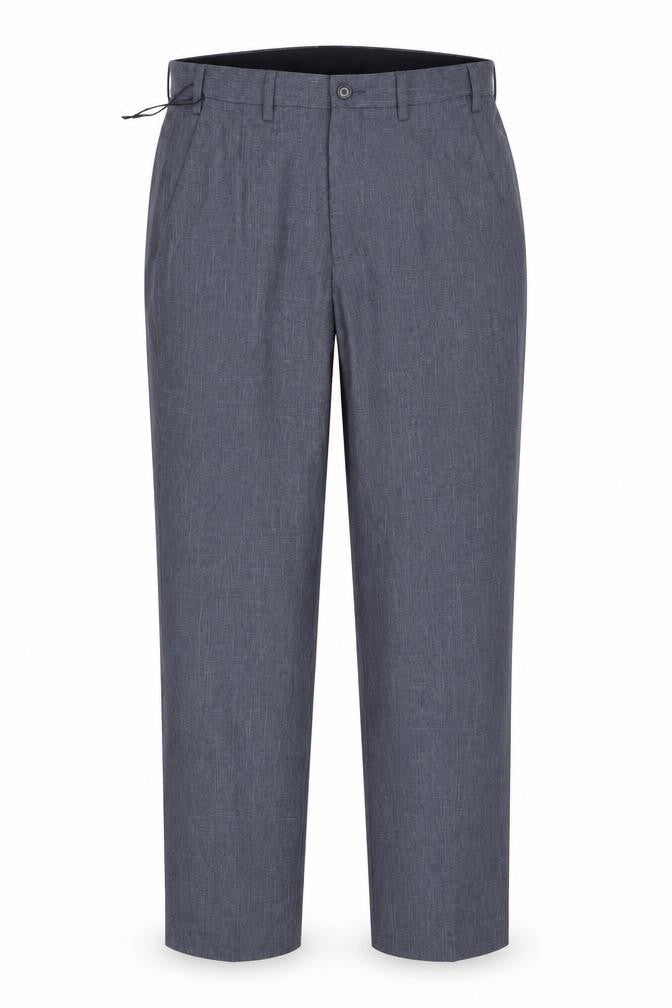 Marks & Spencer Men's Grey Regular Fit Chino Trousers 30in Waist