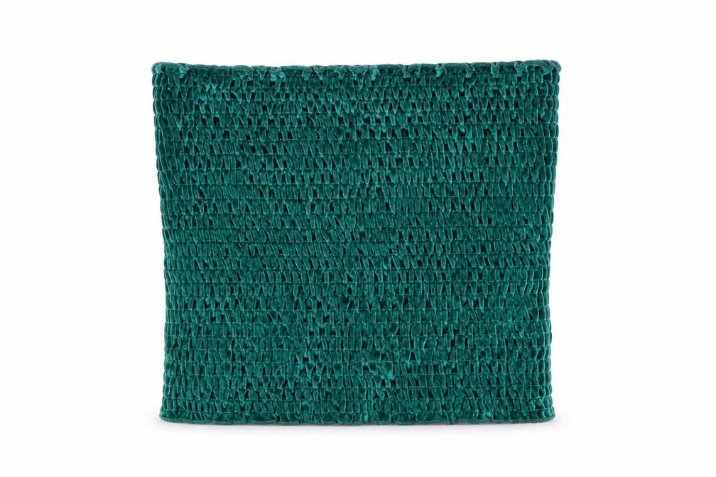 Urban Outfitters Women's Green Cropped Velvet Tank Top S
