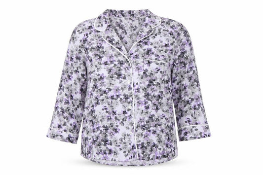 Simply Vera Vera Wang Women's Multicoloured Floral Jersey Pyjama Top M