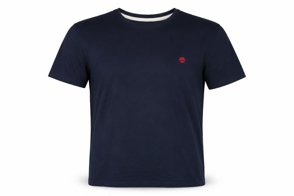 Timberland Men's Blue XL Slim Fit Organic Cotton T-Shirt