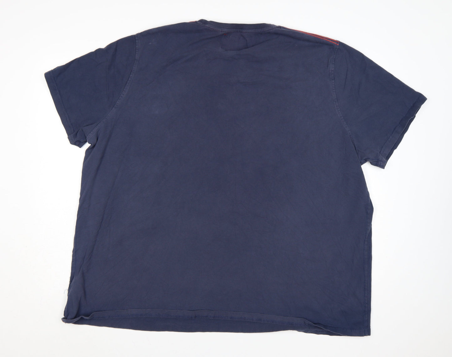 Joe Browns Men's Blue 4XL Tiger Graphic Cotton T-Shirt