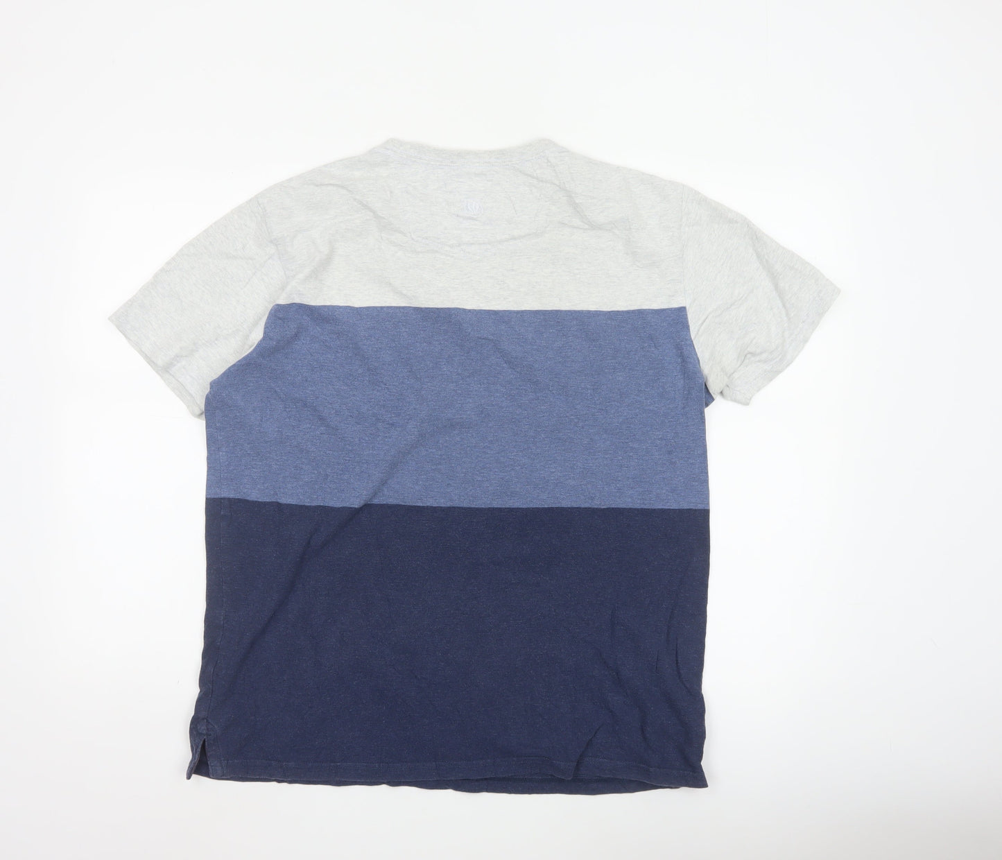 Fat Face Men's Multicoloured Crew Neck Cotton T-Shirt Size M