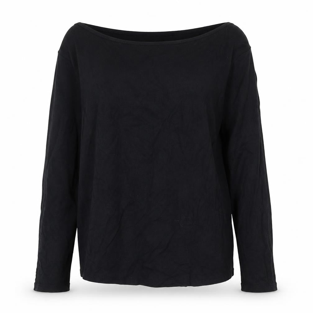 Marks & Spencer Womens Black One Shoulder Long Sleeve Blouse Size 18