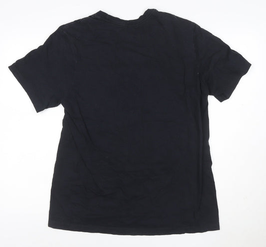 Nike Men's Black Just Do It Graphic Sports T-Shirt Size L