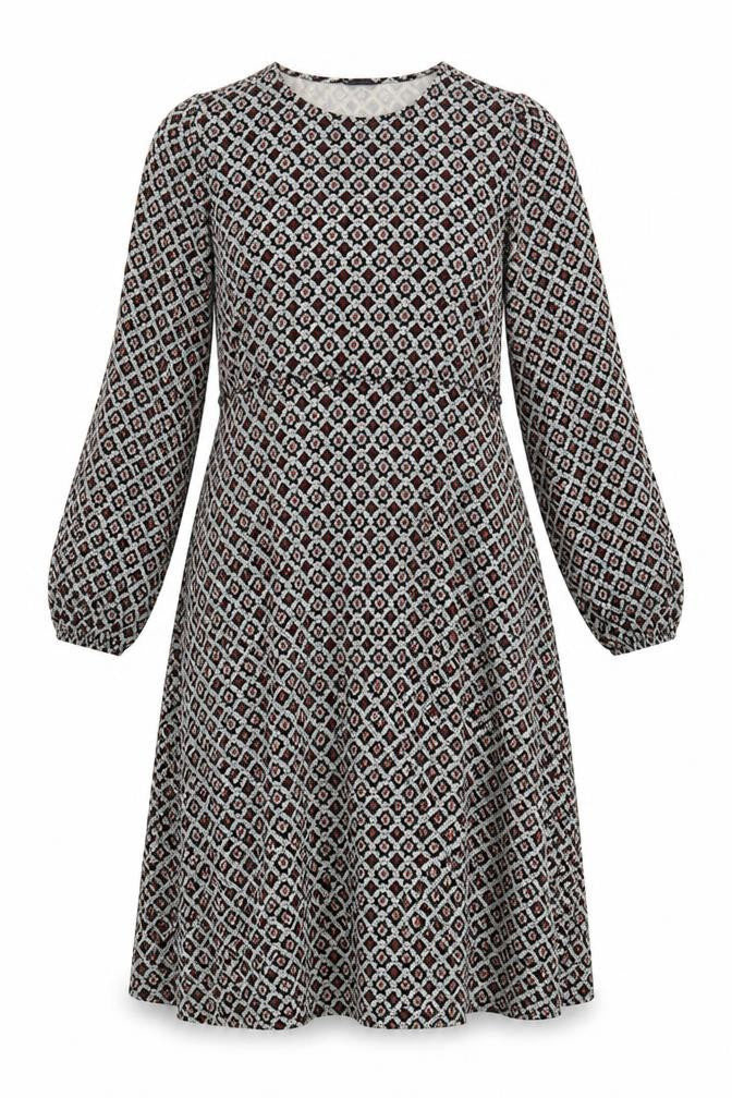 Marks & Spencer Women's Multicoloured Size 14 A-Line Midi Dress