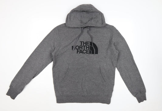 The North Face Mens Grey Pullover Hoodie Size M Regular Fit