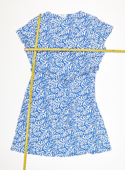 Mountain Warehouse Women’s Blue Wrap Jersey Dress UK 18 Summer UV Protective