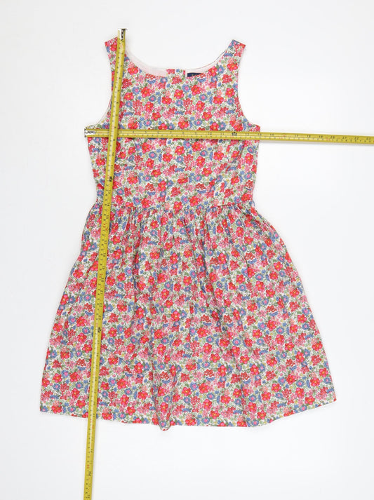 Polo Ralph Lauren Girls Multicoloured Floral Fit & Flare Dress 14 Years