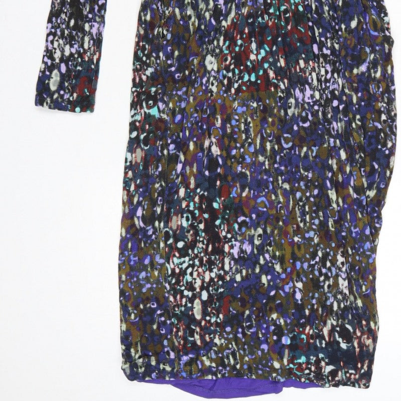 Wishbone Women Multicoloured UK 10 Knee Length Sheath Dress