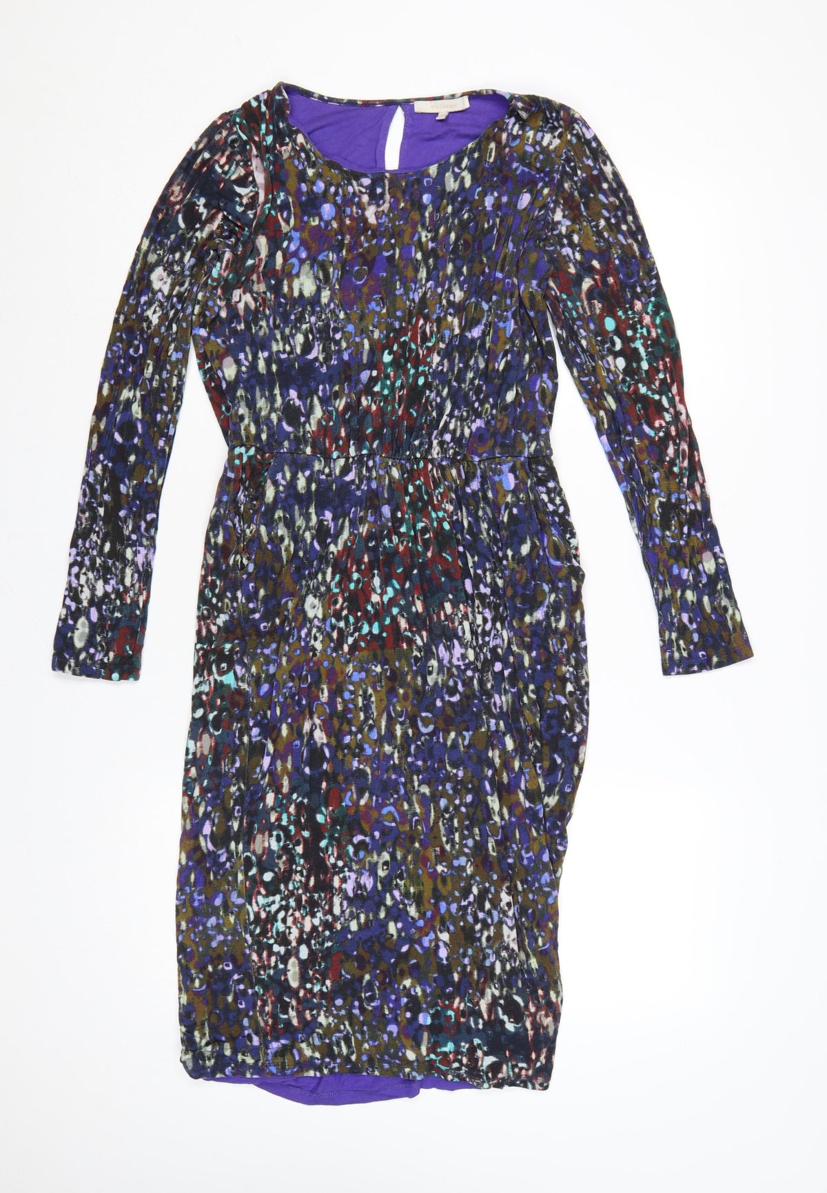 Wishbone Women Multicoloured UK 10 Knee Length Sheath Dress