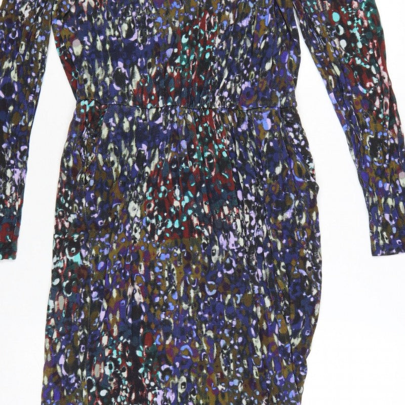 Wishbone Women Multicoloured UK 10 Knee Length Sheath Dress