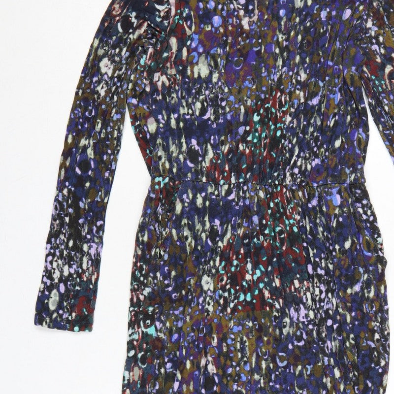 Wishbone Women Multicoloured UK 10 Knee Length Sheath Dress