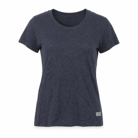 Superdry Women’s Blue L Basic Cotton Crew Neck Short Sleeve T-Shirt
