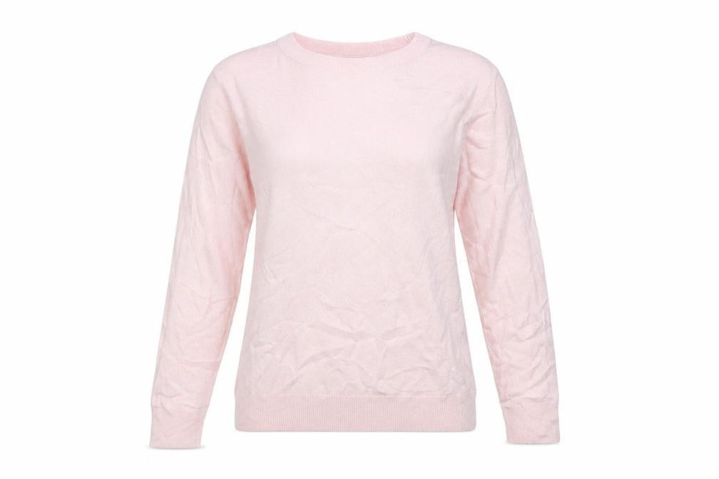 Marks & Spencer Women Pink Size 10 Crew Neck Knit Jumper