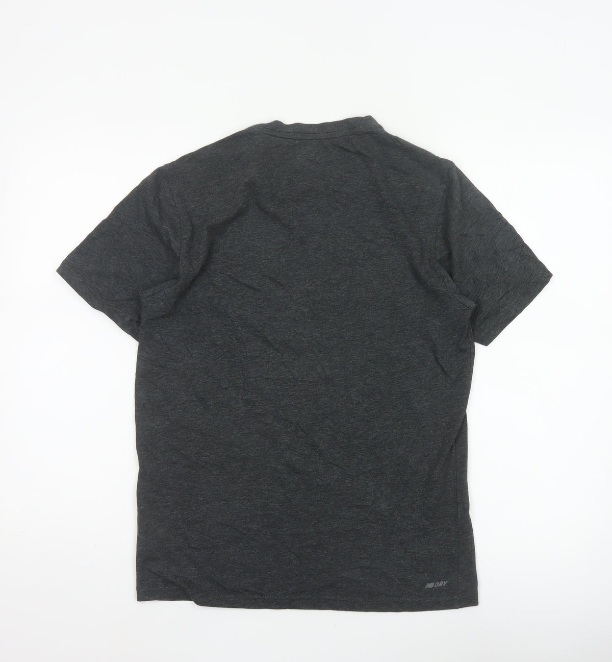 New Balance Men’s Black S Graphic Logo Sports Crew Neck T-Shirt