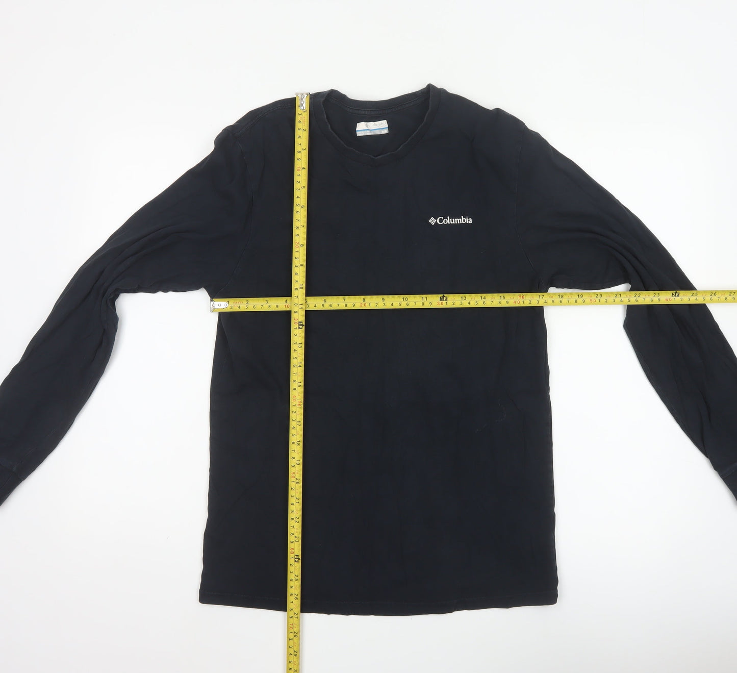 Columbia Men’s Black M Long Sleeve Outdoor Graphic Print T-Shirt