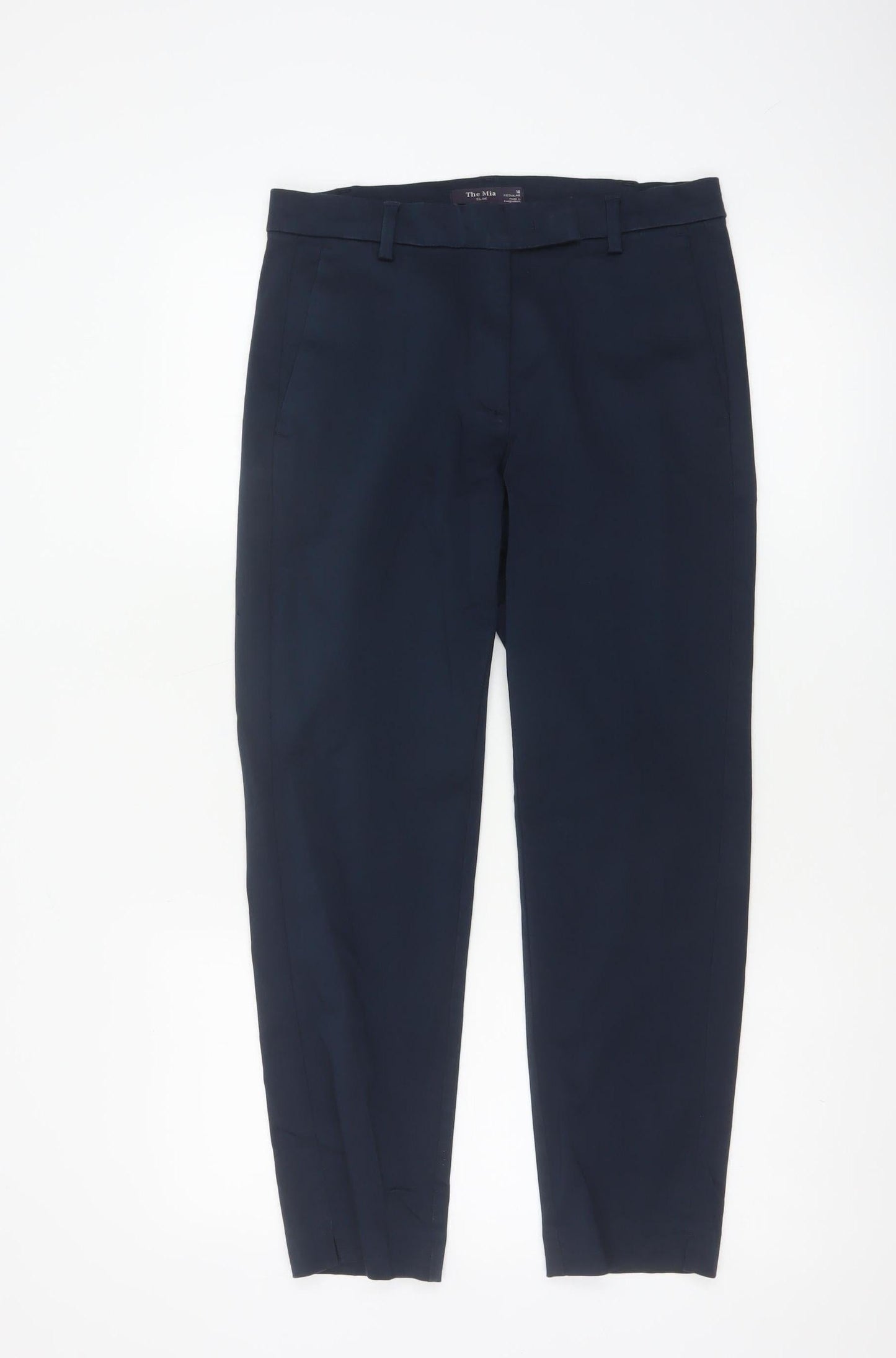 Marks & Spencer The Mia Women’s Blue Size 10 Slim Tailored Trousers
