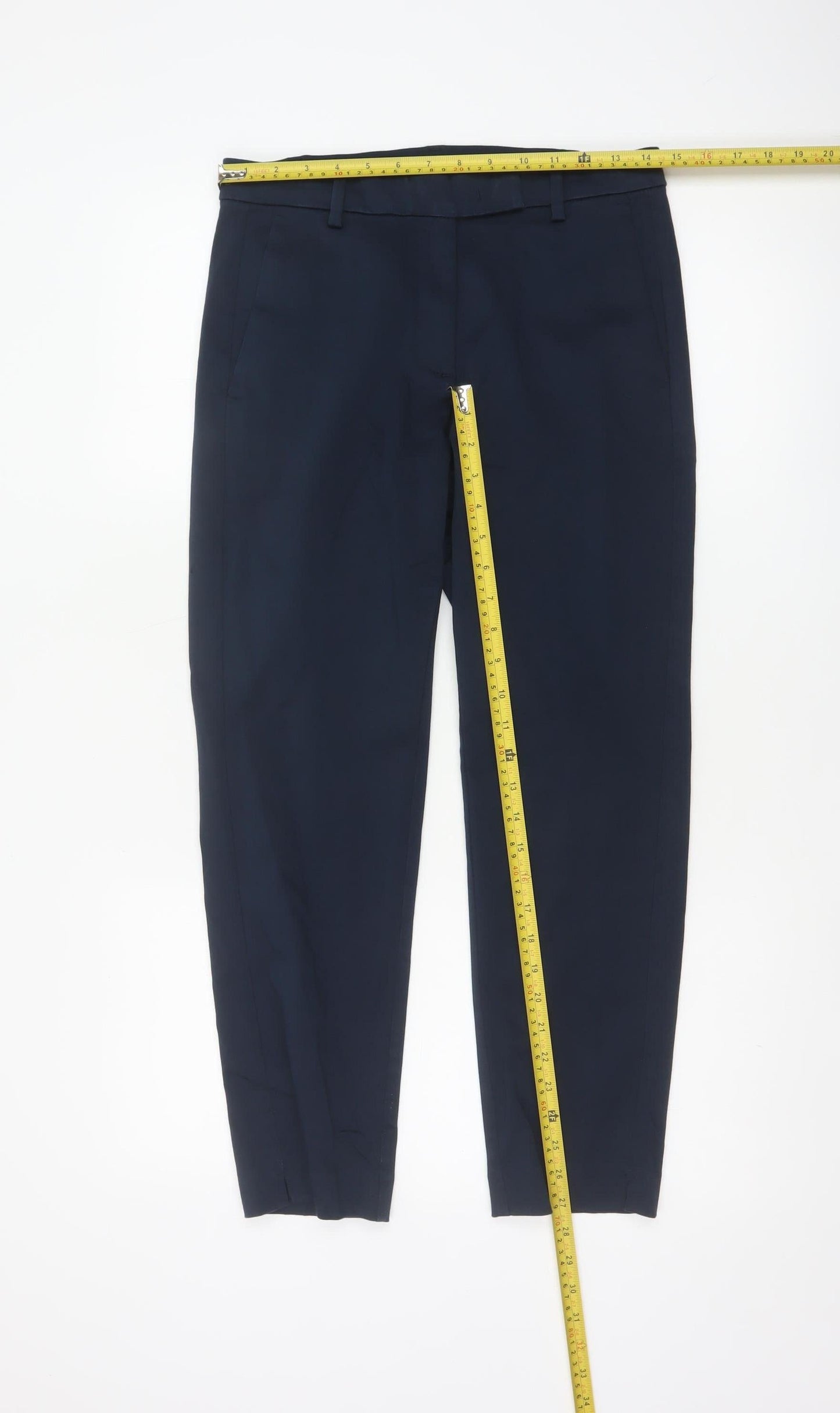 Marks & Spencer The Mia Women’s Blue Size 10 Slim Tailored Trousers