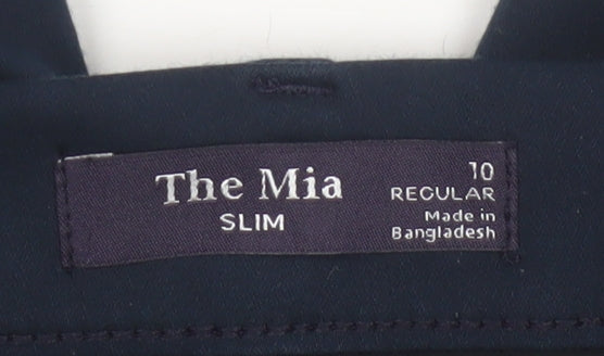 Marks & Spencer The Mia Women’s Blue Size 10 Slim Tailored Trousers