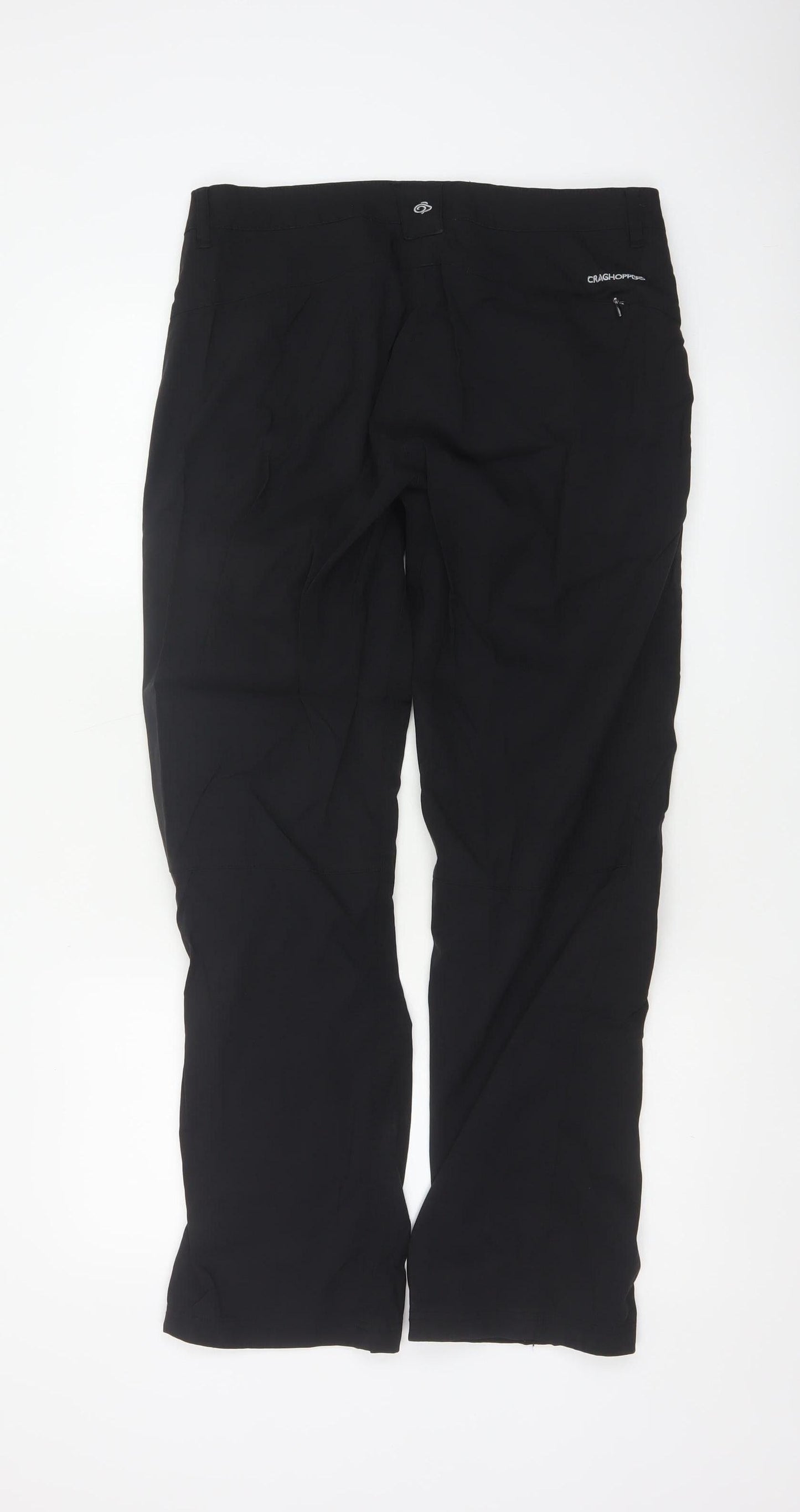 Craghoppers Women’s Black UK 14 Regular Stretch Hiking Trousers