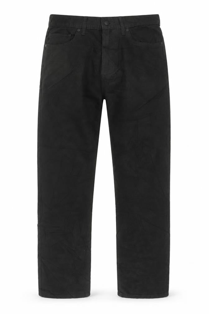 Marks & Spencer Men’s Black 32x31 Regular Fit Cotton Trousers