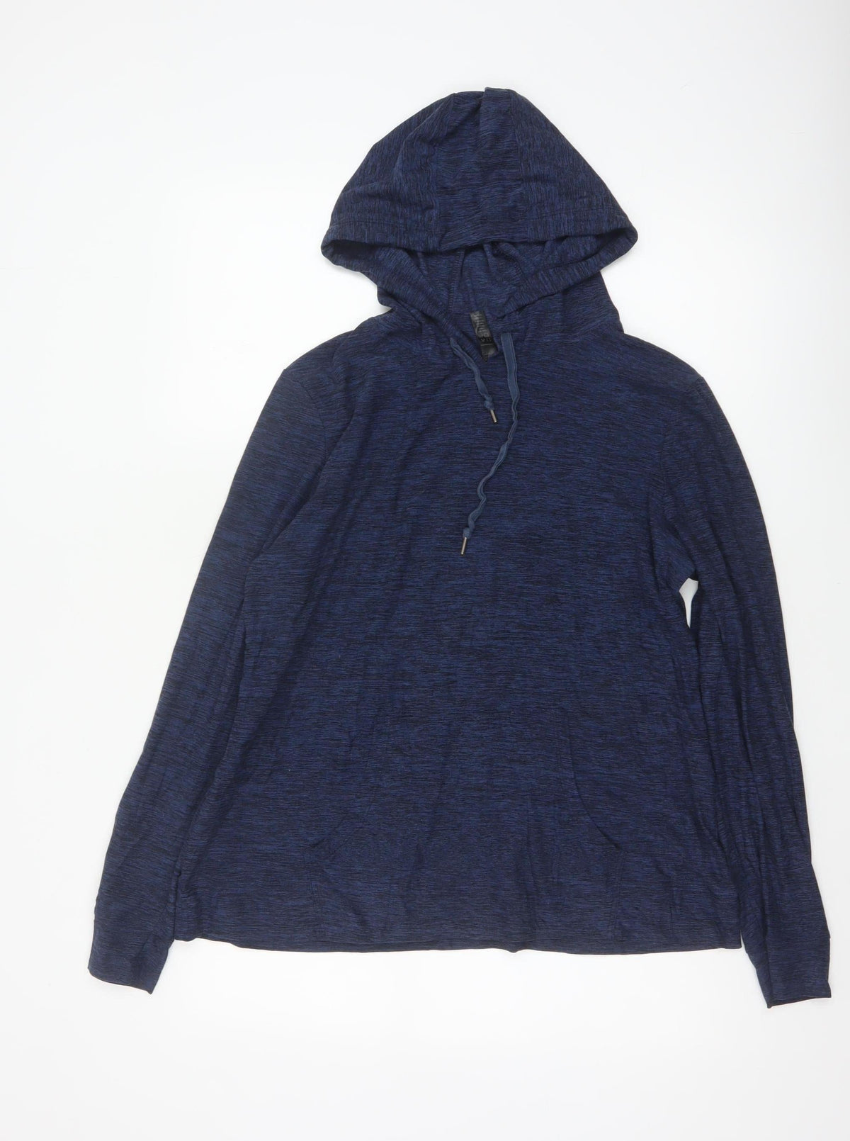 Kyodan Women’s Blue Medium Pullover Hooded Sweatshirt with Pockets
