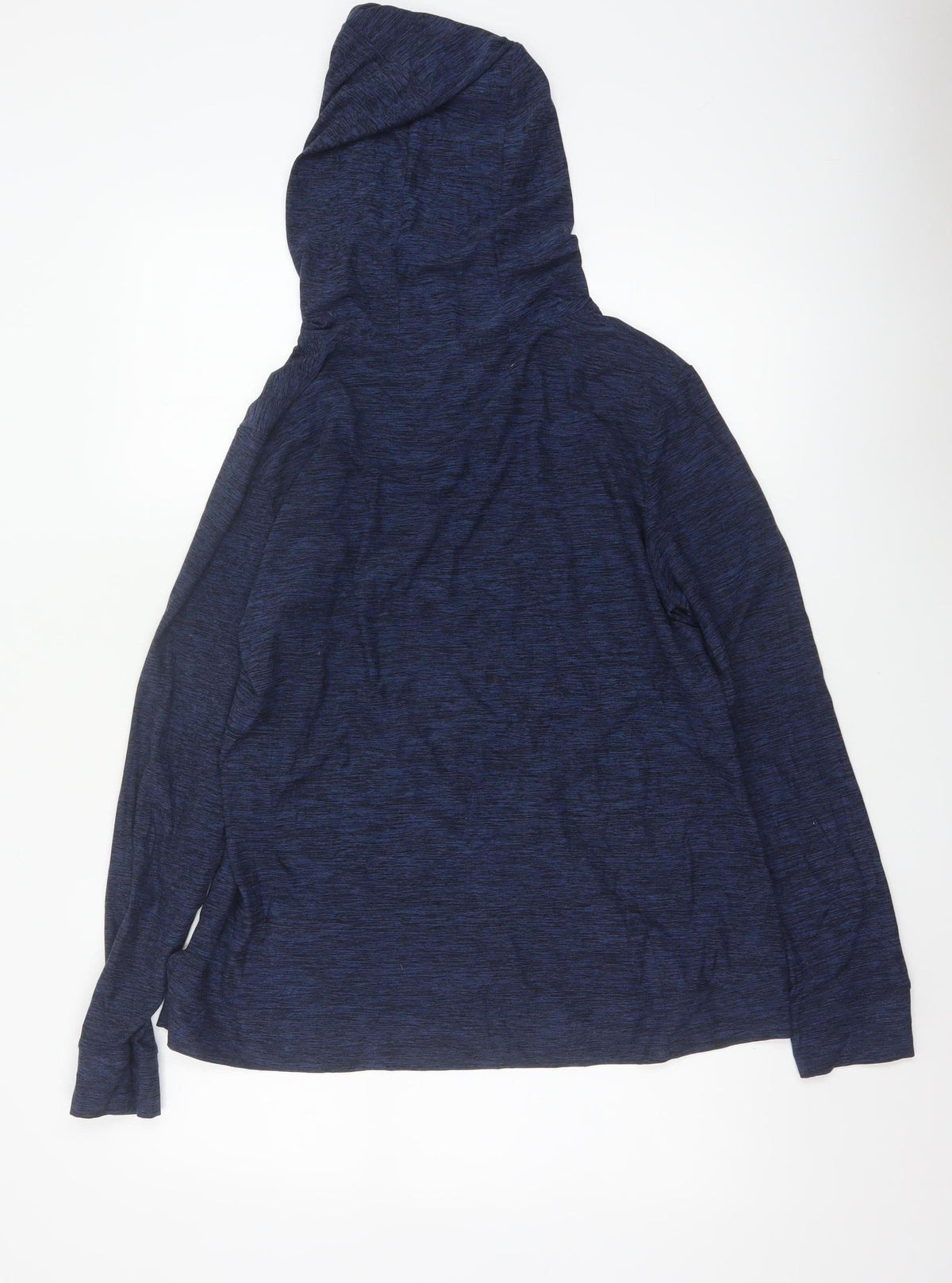 Kyodan Women’s Blue Medium Pullover Hooded Sweatshirt with Pockets