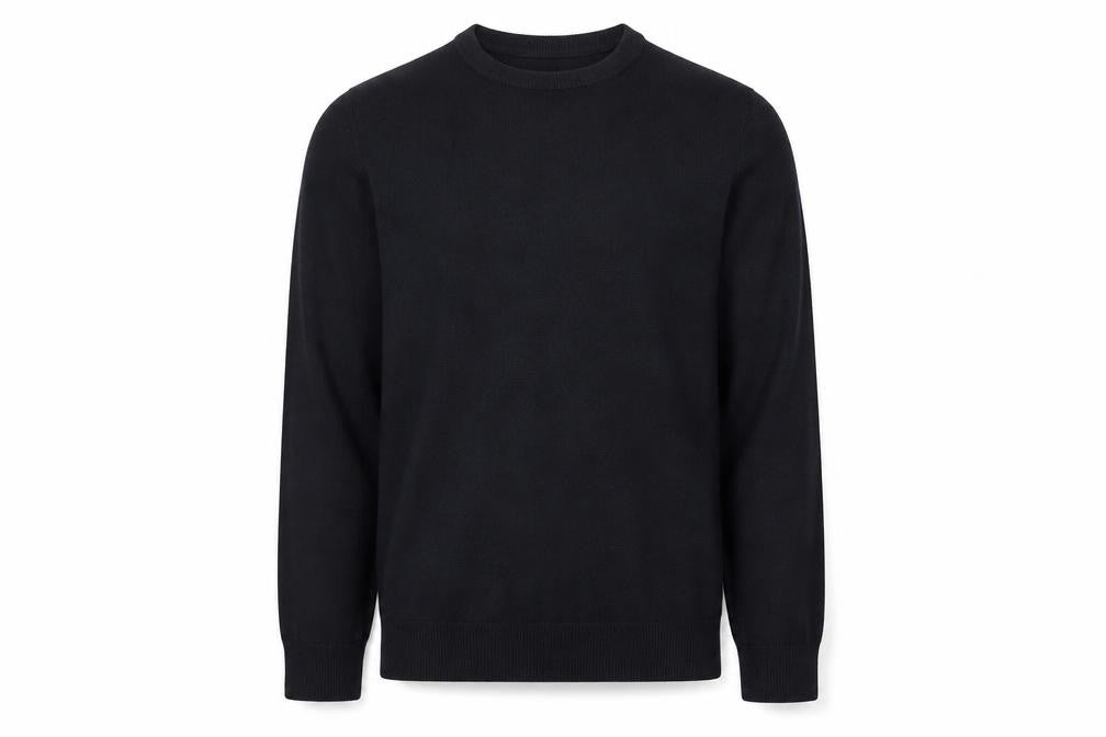 Marks & Spencer Men’s Blue S Cashmilon Crew Neck Pullover Jumper