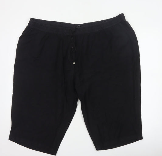 Anthology Men’s Black UK 28 Drawstring Lightweight Shorts