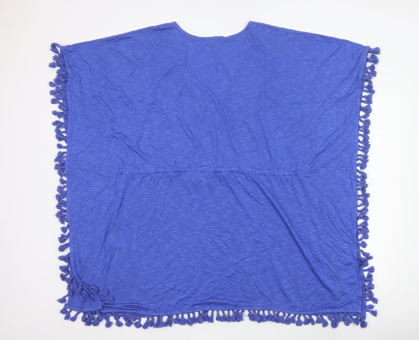 Joe Browns Women’s Blue UK 14 Tassel Drawstring Swim Cover Up