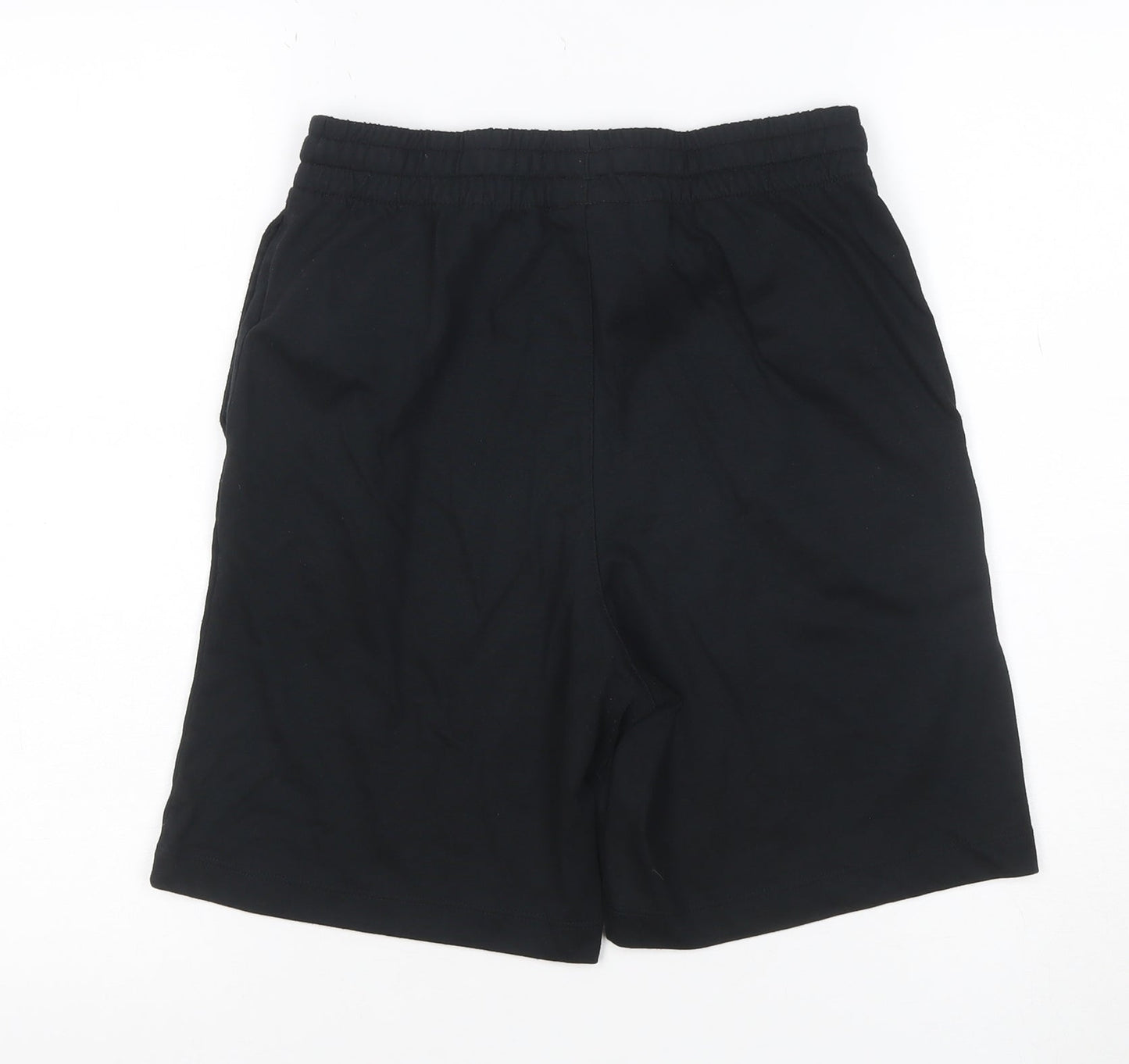 Nike Teens Black XL Athletic Drawstring Shorts Logo Pockets