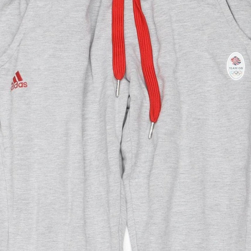 Adidas Unisex Adults Grey S Jogger Team GB London 2012 Track Pants