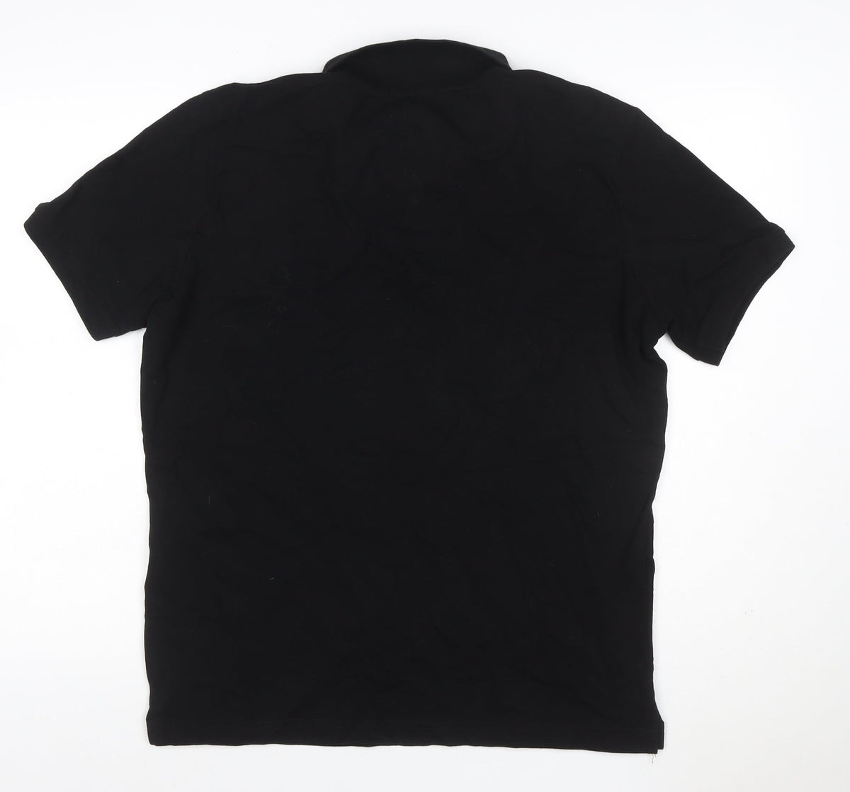 Polo Ralph Lauren Men's Black 2XL Bear Logo Cotton Stretch Polo Shirt