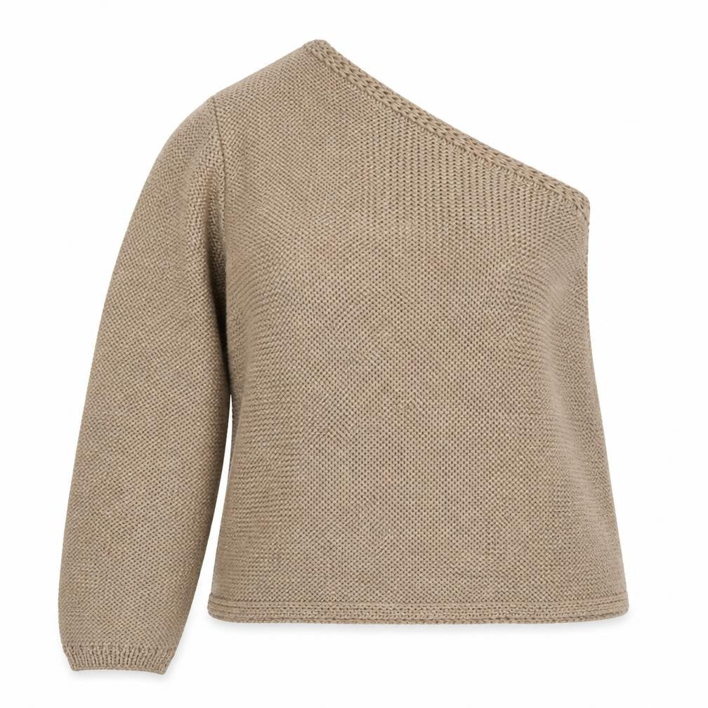 Marks & Spencer Womens Beige Size S Chunky Knit Raglan Sleeve Jumper