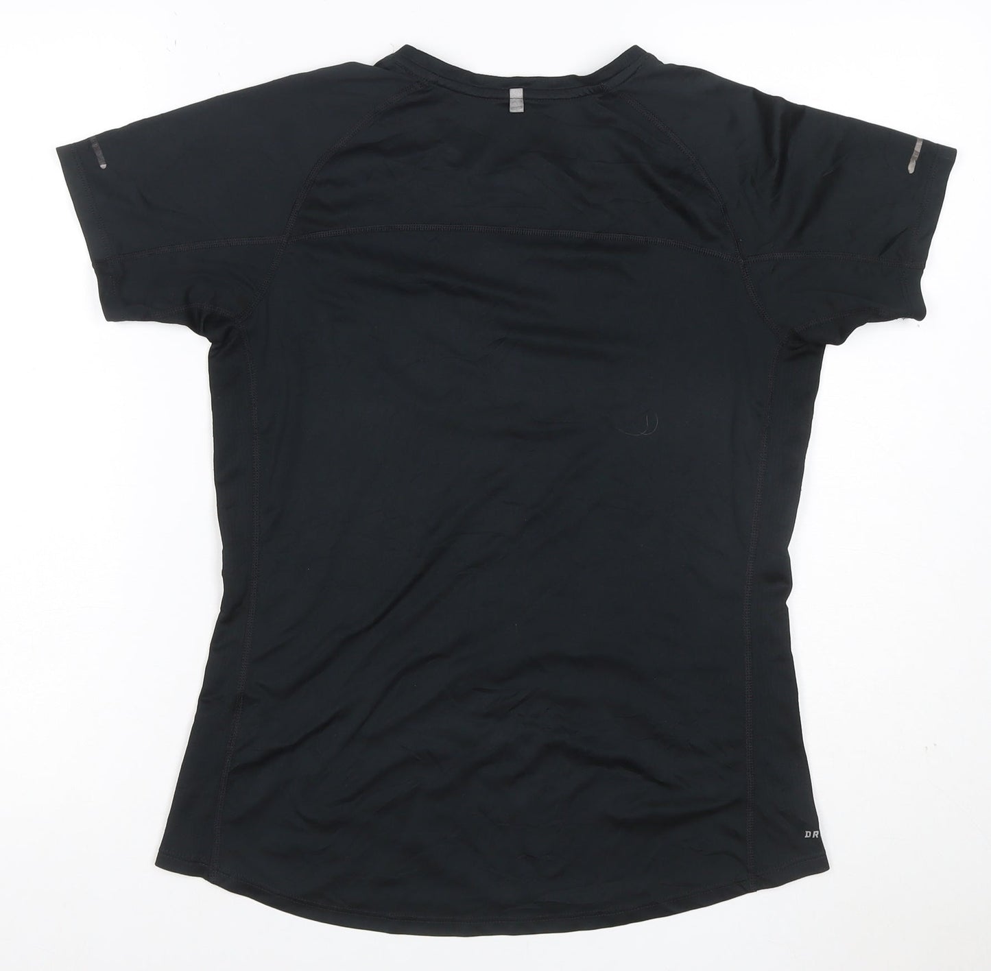 Nike Women’s Black M Dri-FIT Running Gym Athletic Jersey T-Shirt